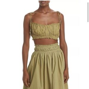 NWT‎ RHODE Pari Cropped Bandeau Top Herbarium 6